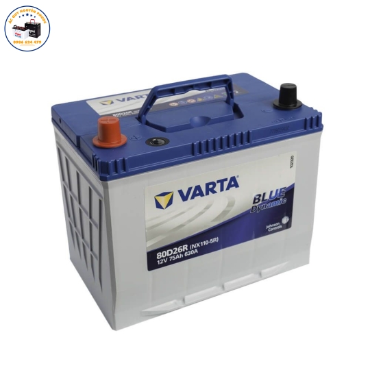 ẮC QUY VARTA 80D26R ( 12V75Ah )